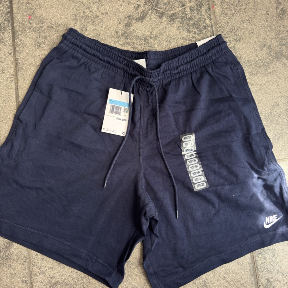 Nike Men's Dark Blue Athletic Shorts